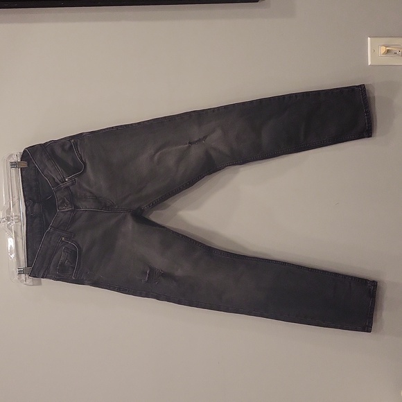 Guess Skinny Jeans Grey Size 29 Distressed Low Rise - Picture 6 of 10